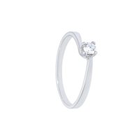 Anello Babila Milano Donna Forever in Oro bianco Diamante 0.13 Ct 157017 - 157017
